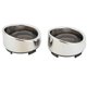 thumbnail image 2 of Pair Motorcycle Turn Signal Light Lens Cover Front Rear Replacement for TOURING FLHX FLTRI FLHRS 2000up(Chrome Smoky ), 2 of 5