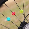 thumbnail image 3 of LJNYFDC Accessoires de Vélo Lumières de Roue de Vélo 2 Pcs Super Lumineuses Imperméables Format Compact Ultralégères Installation Simple Lumières de Rayons de Bicyclette Cyclisme, 3 of 7