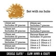 thumbnail image 2 of Triceratops Head Wood Mini Charms Shapes DIY Craft Jewelry - No Hole - 30mm (6pcs), 2 of 7