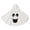 1-Beige347, variant on Infant Girls Hooded Poncho Cape Cute Ghost Graphic Short Sleeve Smiley Face Pullover Top Soft Comfy T Shirt