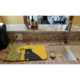 thumbnail image 2 of Summer Sunflowers Black Pit Bull Terrier Dish Drying Mat 14 in x 21 in, 2 of 5