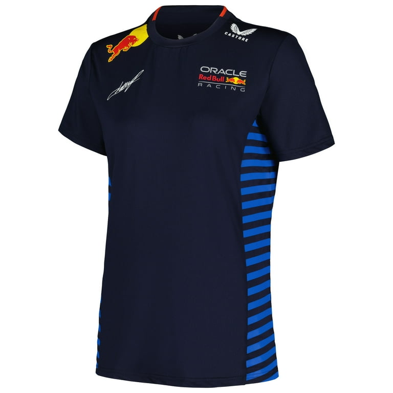 Women's Castore Sergio Perez Navy Red Bull Racing 2024 Driver T