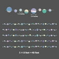 thumbnail image 2 of Cheerland Iridescent Bubble Paper Garlands, Under the Sea, 40 Ft, 2 of 6