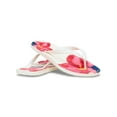 thumbnail image 2 of Crocs Painted Floral Flip Sandal, 2 of 6