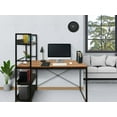 thumbnail image 5 of Leo Space Saver Desk Bookshelf Combo, 5 of 5