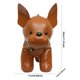 thumbnail image 5 of Bolso Hombro para Hombres Mujeres Bulldog Forma Crossbody Bag Viajar (caqui), 5 of 9