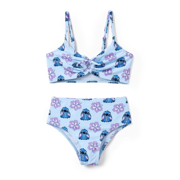 Traje de baño Disney Stitch de 2 piezas para bebés y niñas