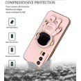 thumbnail image 6 of Compatible with Redmi K60 Case Silicone TPU Plating, Xiaomi Redmi K60 Phone Case Cute Astronaut Pattern Cover with Stand for Women Girls (Pink), 6 of 14
