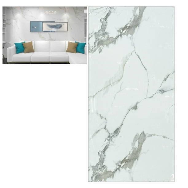 Panel Decorativo Tipo Marmol Pvc Blanco Imperial Homely Elegance