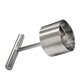 thumbnail image 5 of Descorazonador de frutas de acero inoxidable 304 | Herramienta para quitar el núcleo de la manzana de pera | Mango ergonómico | Diseño soldado integrado duradero | Paquete de 2 | Tamaños grandes y, 5 of 9