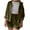 Army Green, variant on 2 Piece Sets for Women Shorts Dressy Plus Size Two Piece Sets for Women Women's Summer Piece Long Sleeve Shirt High Waist Drawstring Shorts Casual Set