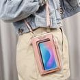 thumbnail image 4 of Wuztai TouchScreen Phone Bag Crossbody, Small Shoulder Handbag for Women, Clear Phone Purse with Card Slots 20x10x3cm, 4 of 7