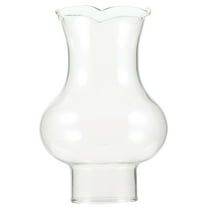 Monyance clear chimney for oil lamp Oil Lamp Glass Lamp Shade Clear Kerosene Lamp Chimney Kerosene Lamp Cover(3.74X2.36X2.36Inches)