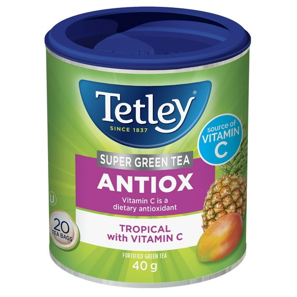 Tetley Tea Super Green Tropical Tetley SGREEN-TROP