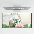 thumbnail image 4 of Easter Egg West Highland White Terrier Bunny Ear Welcome Spring Truck Desk Mat Full Keyboard Mouse Pad Westie Westy Dog Lover Large Mousepad - 12002, 4 of 5