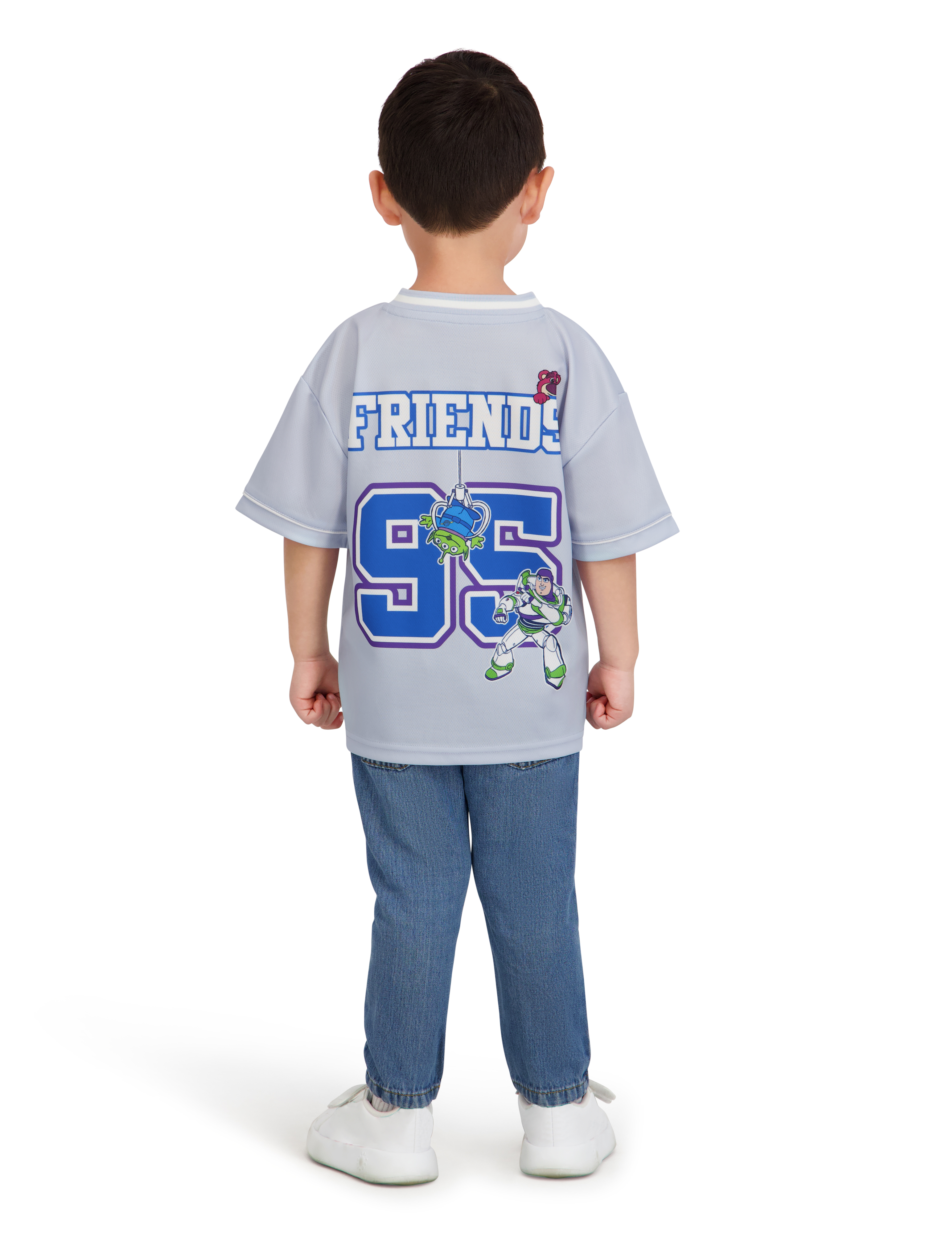 Toy Story Toddler Boy Short Sleeve Jersey, Sizes 12 Months-5T