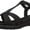 Black, variant on Women's Rose Flat Sandal, Black, 8.5 W US