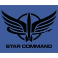 thumbnail image 2 of Women's Lightyear Star Command Badge  Racerback Tank Top Royal Blue Heather 2X Large, 2 of 4