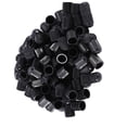 thumbnail image 4 of 100 tapones de plástico negro para válvulas de neumáticos de ruedas de automóviles, bicicletas, motocicletas y camiones, 4 of 14