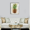 thumbnail image 4 of Pineapple Canvas Wall Art Kitchen Wall Decor Fruit Artwork Prints Painting White Wooden Board Canvas Picture Farmhouse Country Decor Living Room Dinning Room Home Decor Ready to Hang 12x16, 4 of 6