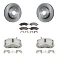 thumbnail image 1 of Transit Auto Front Disc Brake Caliper Rotors and Ceramic Pads Kit for Car GMC Acadia Buick Enclave Chevrolet Traverse Saturn Outlook Limited KC8-100715T, 1 of 11