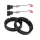 thumbnail image 1 of Anillo espaciador de altavoz Unique Bargains para tweeter, adaptador espaciador de altavoz para Volkswagen Golf MK7 2 Set, 1 of 7