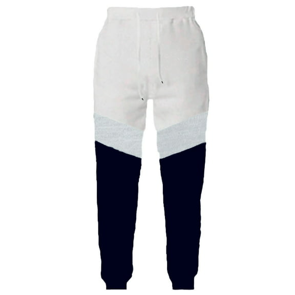Dgankt Mens Sweatpants Solid Color Match Casual Sports Popular Elastic Waist Sweatpants Pants,Sizes M-3XL