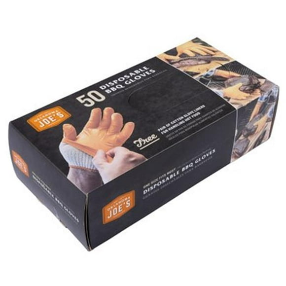 Char-Broil 258764 Gants Jetables pour Barbecue, 50 Unités