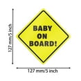 thumbnail image 4 of Car Stickers Baby Baby Sign Reflective Reflective Body Stickers, 4 of 7