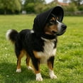thumbnail image 5 of HONGLIN Adjustable Dog Hood, Breathable Mesh Head Cover for Small to Medium Dogs, Protective Dog Face Mask for Foraging and Outdoor, L, Black, 5 of 7