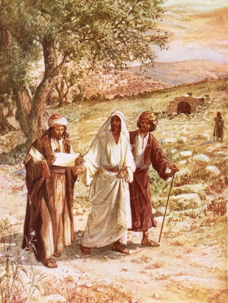 Jesus Appearing to Two Disciples on the Road to Emmaus, Religion