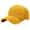 Yellow, variant on Conairie Unisex Corduroy Baseball Cap Casual Outdoor Sun Protection Adjustable Curved Brim Soft Cotton Breathable Summer Hat Grey