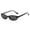 Bk Full Grey, variant on Retro Oval Sunglasses UV400 Protection Unisex PC Frame Streetwear Shades