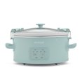 thumbnail image 1 of Crock-Pot Design Series Programmable 6-Quart Slow Cooker, Ocean Fog Green, 1 of 9