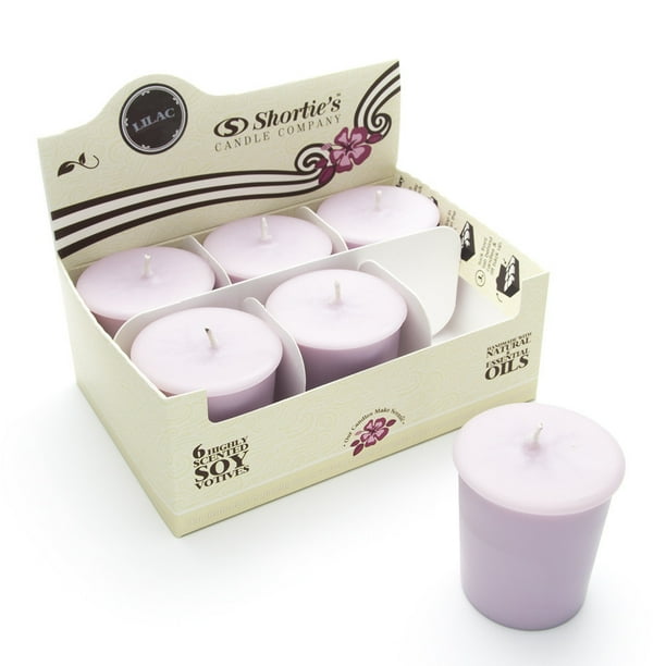 Pure Lilac Soy Votive Candles Scented with Natural Fragrance Oils 6