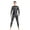 M025 Black for Man, variant on Women's 3mm Smoothskin Neoprene Triathlon Wetsuit - Full Sleeve, Open Water (Ironman Approved)