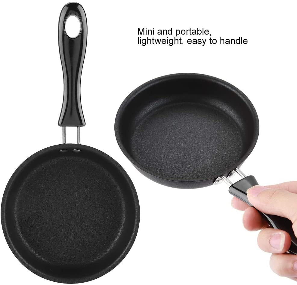 1*small Frying Pan Stainless-Steel Non-stick Pan,12cm/14cm/16cm Mini  Pancake Pan 