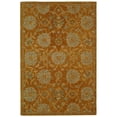 thumbnail image 6 of SAFAVIEH Anatolia Synthia Traditional Wool Area Rug, Gold/Blue, 9'6" x 13'6", 6 of 10