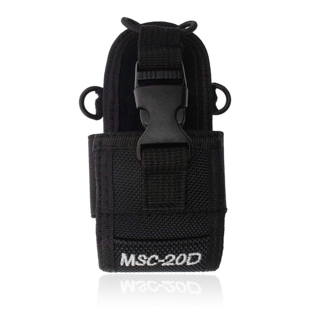 becaristey Sac en Nylon MSC-20D Sacs de Rangement Réglables Conteneur de Transport Interphone Pochette Radio pour Chasse Camping