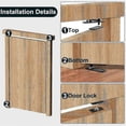 thumbnail image 5 of Heavy Duty Door Hinge,Pivot Hinge,570Lbs Load-Bearing,Solid Stainless Steel,Swinging Pivot Hinge 360Rotation,Door Hinge p20241126456, 5 of 5