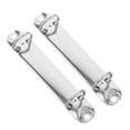 thumbnail image 2 of Miangastore 2pcs DIY Loose-Leaf Binder Clips Metal Binding Clamp Iron File Folder Clamp Small Binder Rings for Office School and Home Use Secure 2-Ring Design Binder Clamps, 2 of 9