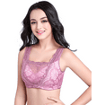 thumbnail image 6 of BIMEI Mastectomy Bra with Pockets for Breast Prosthesis Women's Full Coverage Wirefree Everyday Bra 8718,Purple,36B, 6 of 8