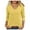 Yellow, variant on Kukoosong Women's Base Layer Tops Fall 3/4 Sleeve Deep V-neck Pullover Top