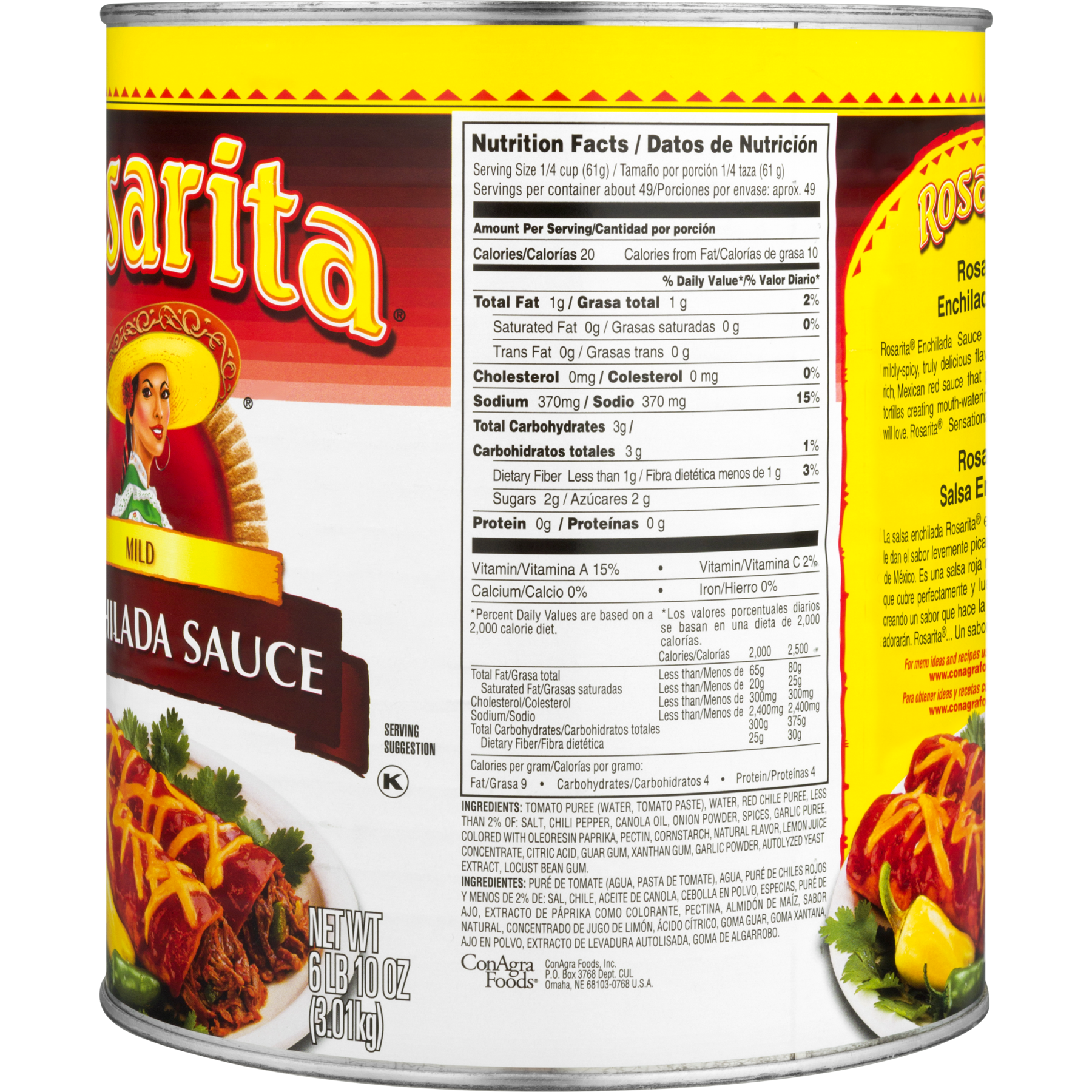 Rosarita Recipes Enchilada Blog Dandk