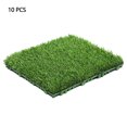 thumbnail image 2 of 10 Pcs Carreaux de Gazon Réalistes 12 Pouces X 12 Pouces Verts Emboîtables pour Décoration de Jardin, 2 of 5