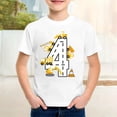 thumbnail image 2 of Boys Tshirts Police Car Graphic Short Sleeve Crewneck Summer Play Top Boys' Tops White 10-11 Years, 2 of 5