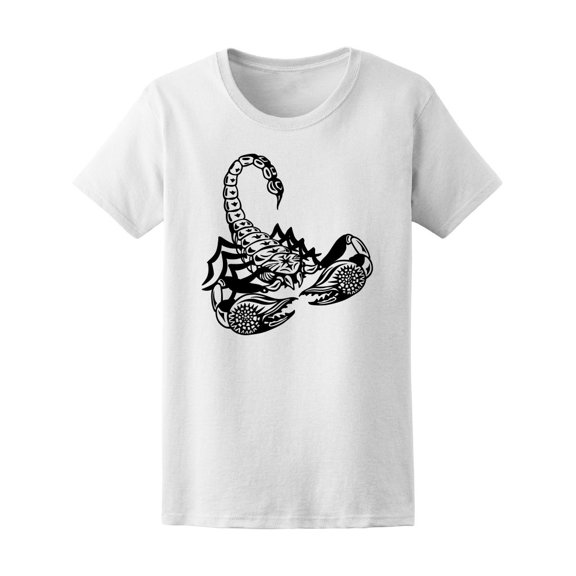 Scorpio Mandala Style Tee Women's -Image by Shutterstock