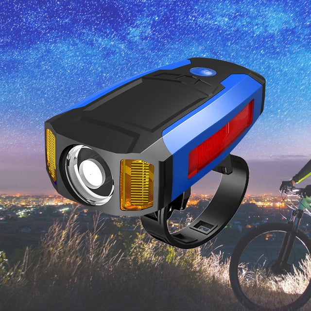 Luz de bicicleta multifunción ciclo cabeza luz 1200 mAh para ciclismo de montaña de carretera Sywqhk Accesorios para bicicletas