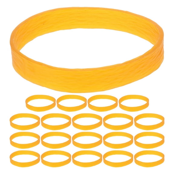 KONTONTY 20 Pcs Winter Ski Brake Retainers Snowboard Securing Orange