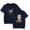 Navy Blue, variant on Lil Skies Butterfly Ribs Tee Merch pop graphics print Crewneck Unisex Trend Casual Short Sleeve Top